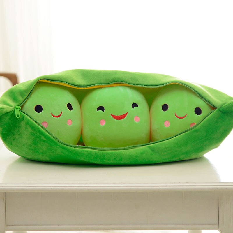 25-55cm Pea Pod Plush Toy