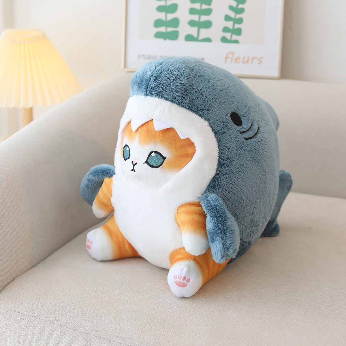 Cat (Shark Cosplay) Plush Toys 20cm/33cm