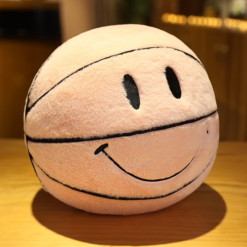 Smiley Basketball Plush Toy 30cm 