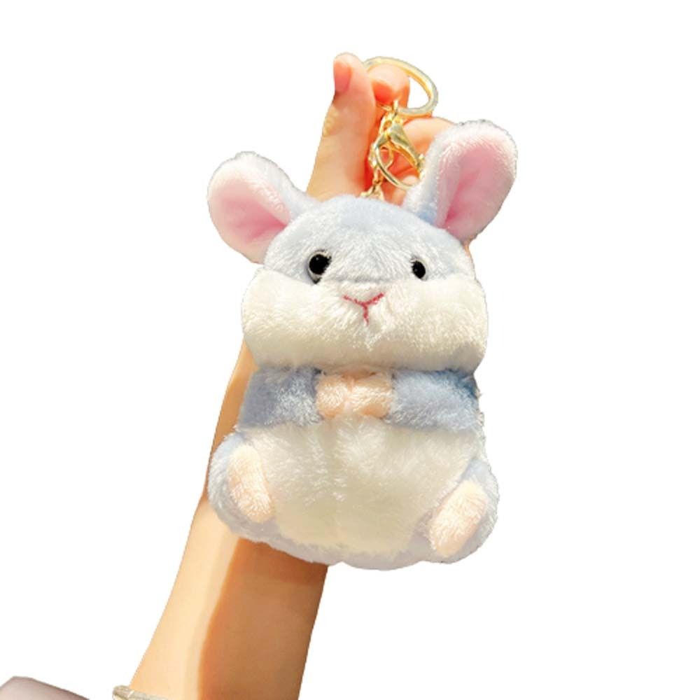 Hamster Plush Keychain 12cm