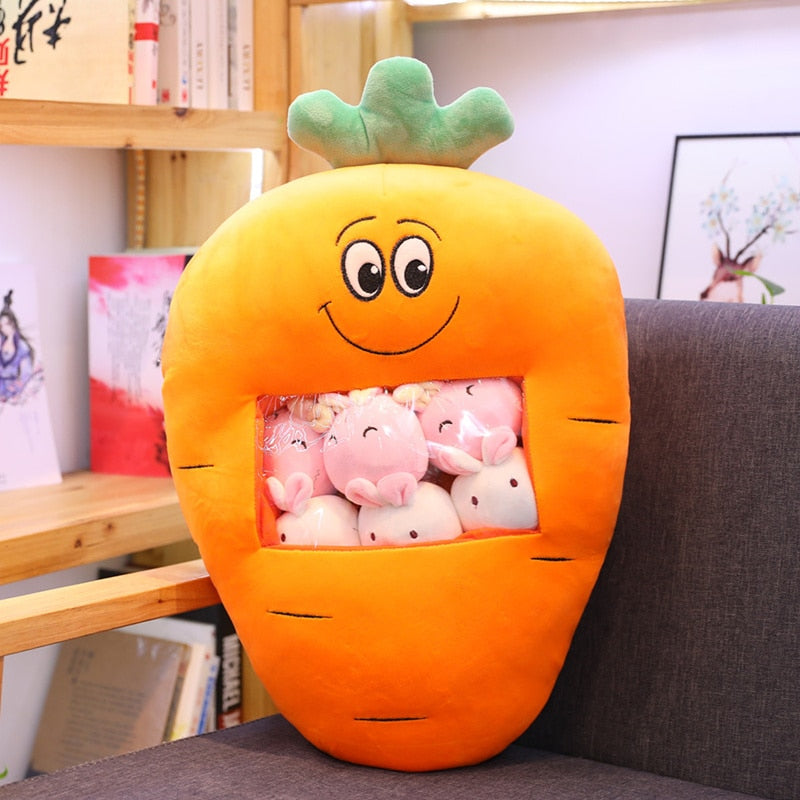 A Bag With 6-9 pieces of Mini balls Snacks/Pudding Plush Toys 40-50cm