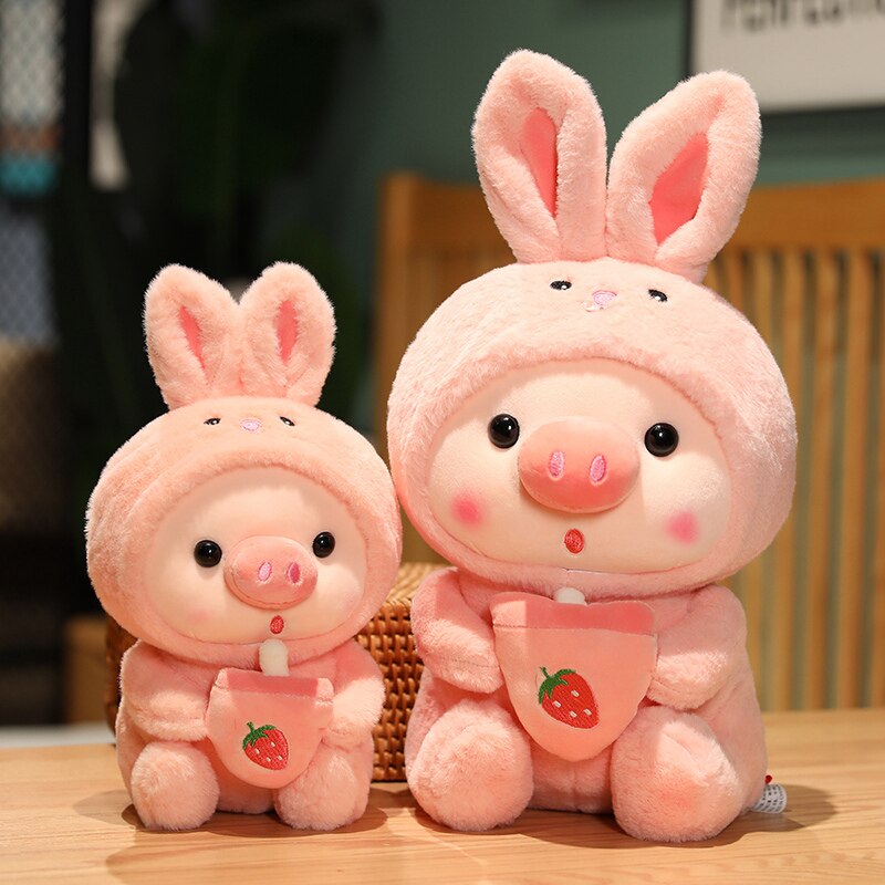 Kawaii Cosplay Pig Plush Toy 25/30cm