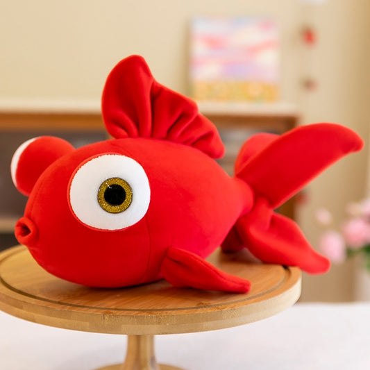 Cute Big Eyes Goldfish Plush Toys 30cm - Yellow/Red/Pink