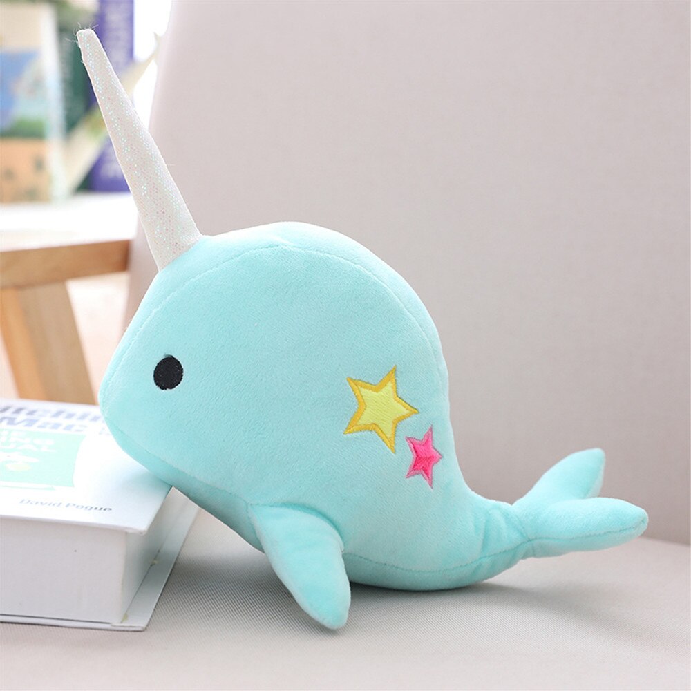 Narwhal (With Double Stars) Plush Toys 25cm/35cm