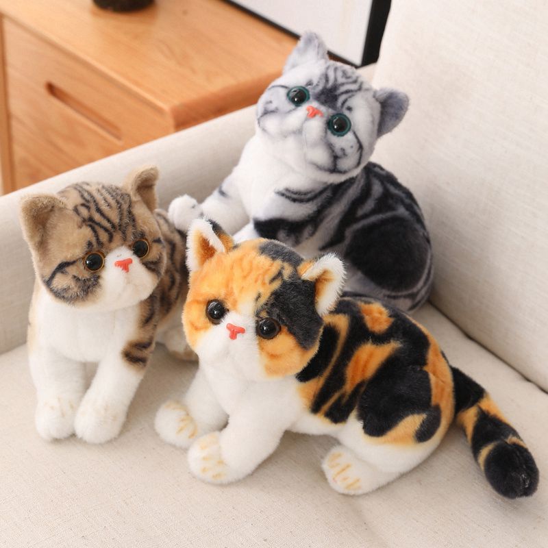 Cats Lifelike Plush Toy 26cm