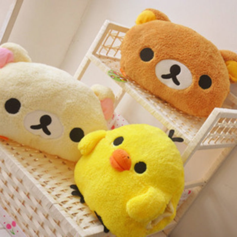 Rilakkuma/Kiiroitori Hand Warmer Pillow Plush Toys 30cm