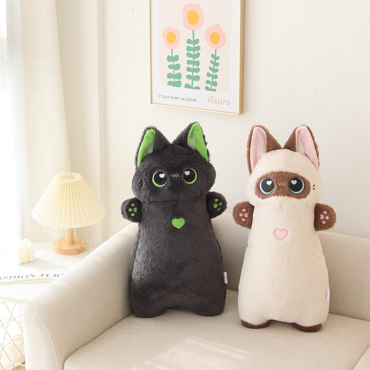 Cat/Pig Pillow Plush Toys 55cm