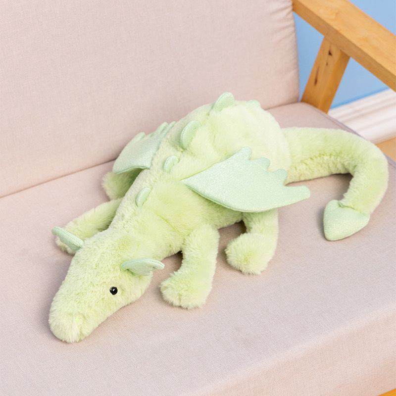 Dragon Plush Toys 50-100cm (Purple/Grey/Pink/Green/Black)