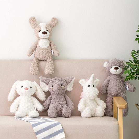 Animal (Rabbit/Elephant/Bear/Pig/Dog/Unicorn/Cow/Sheep) Plush Toys 36cm