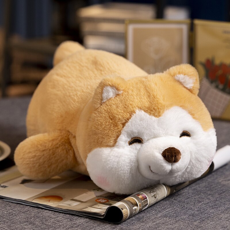 Lying Husky Dog Plush Toys 40cm/50cm