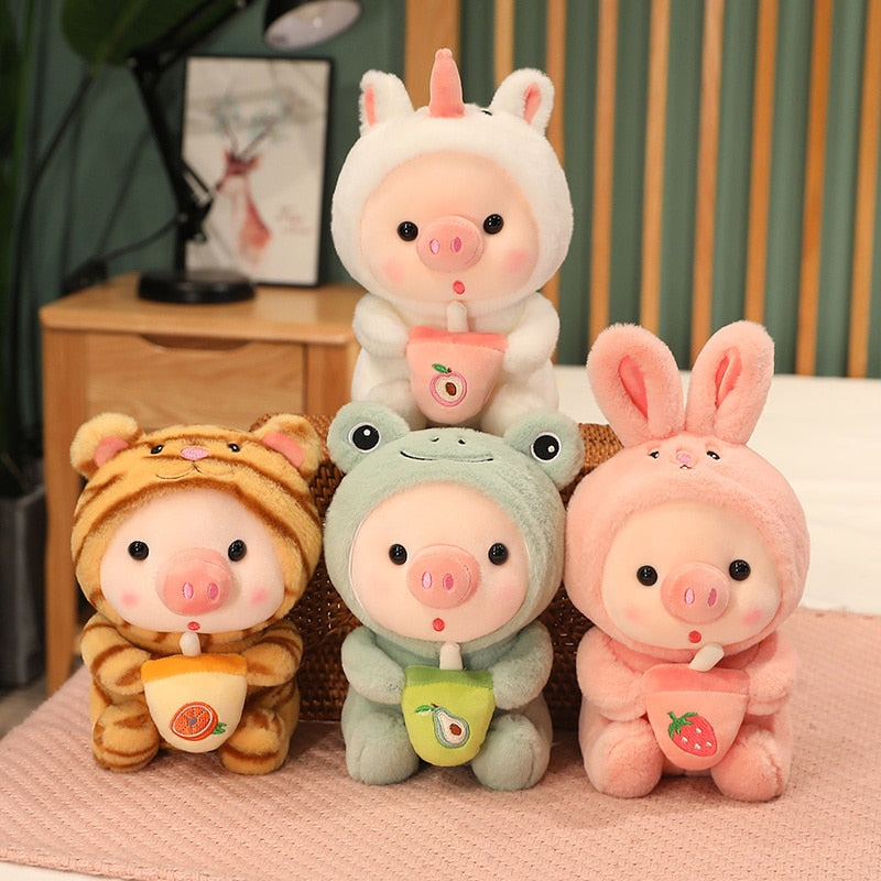 Kawaii Cosplay Pig Plush Toy 25/30cm