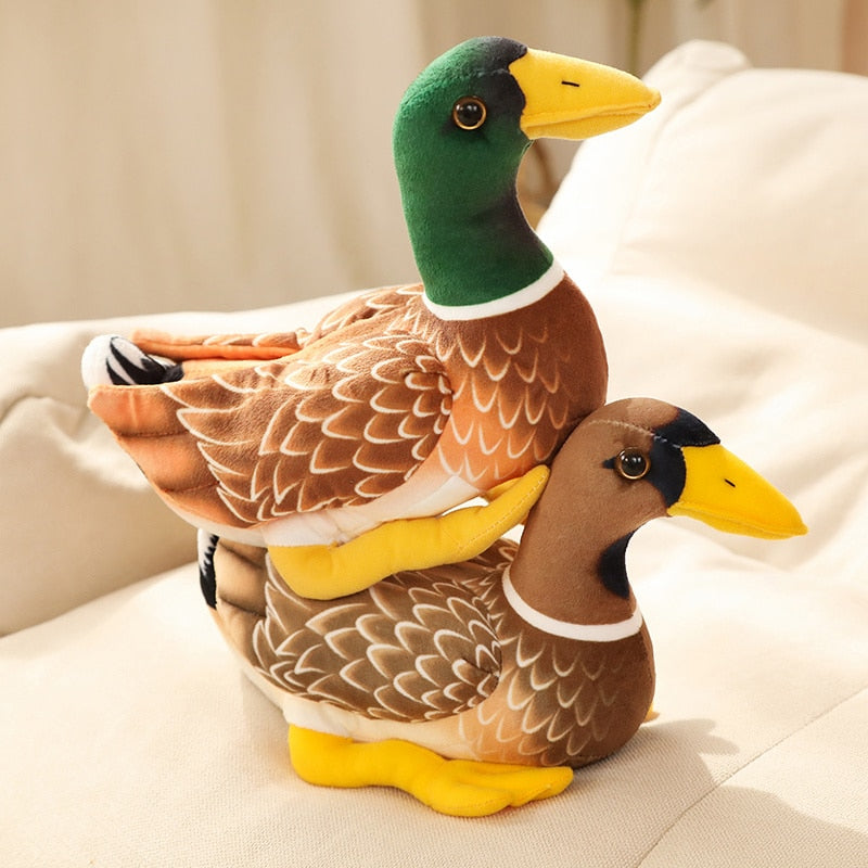 Bird (Mallard/Wild Duck) Lifelike Plush Toys 29cm - 2 Styles