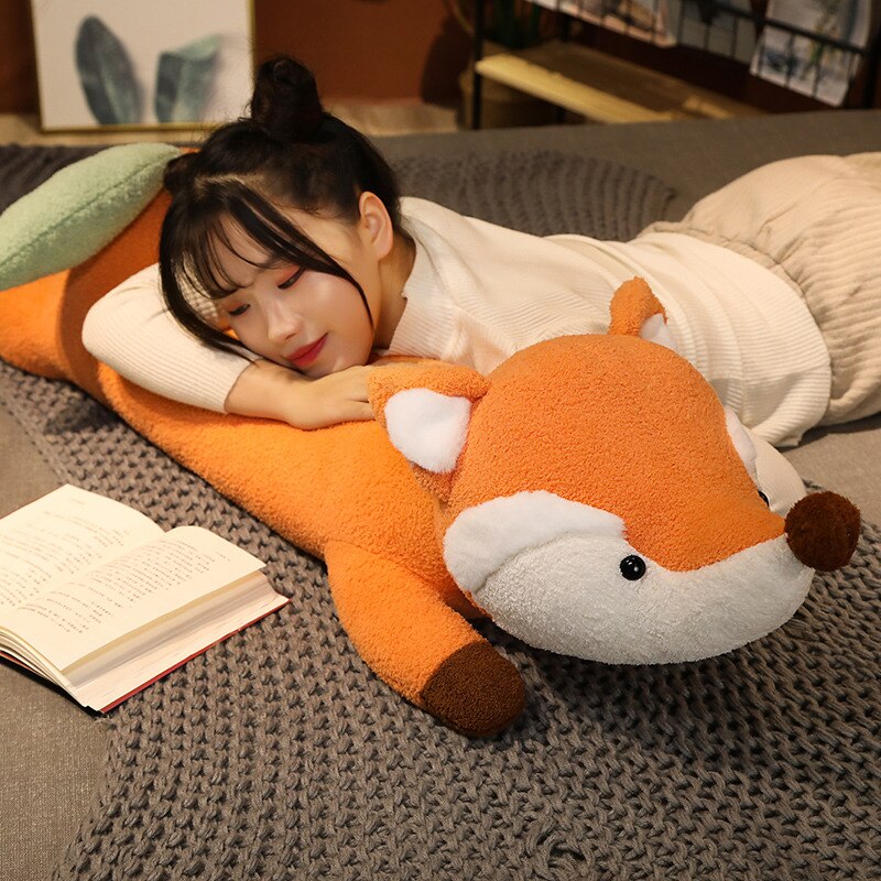 Animal (Fox/Shark/Rabbit/Bear/dragon) Pillow Plush Toy 100/120cm