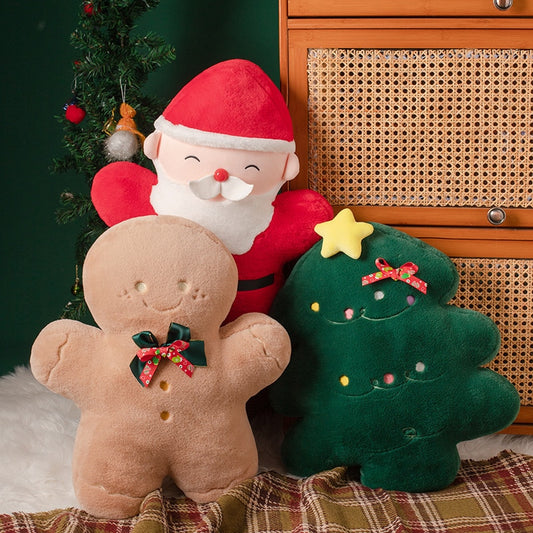 Christmas (Santa Claus/Gingerbread Man/Tree) Plush Toys 45cm