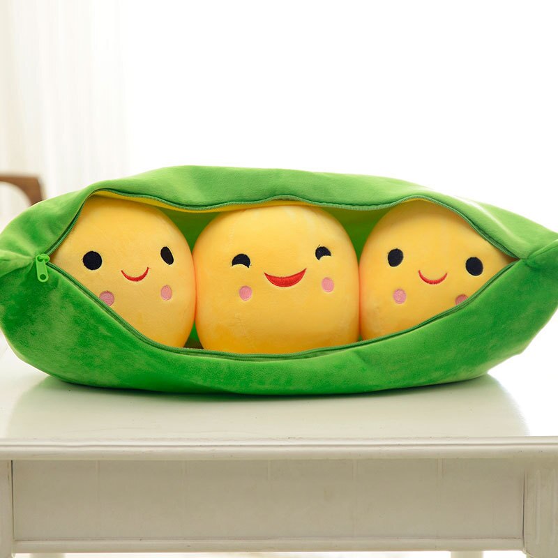 25-55cm Pea Pod Plush Toy