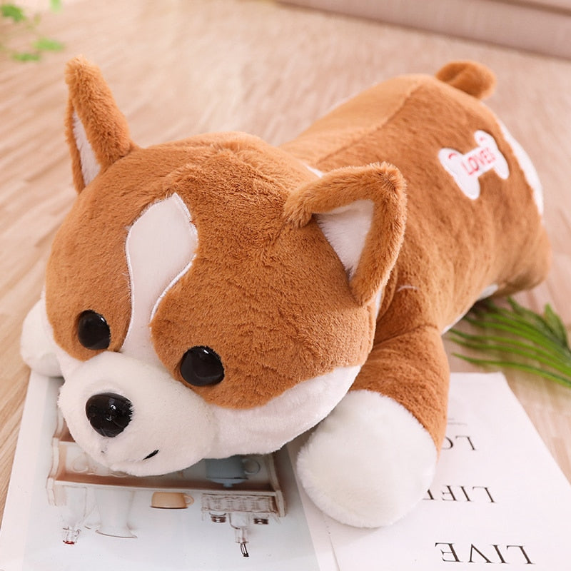 Cute Corgi Dog Plush Toy 60-100cm