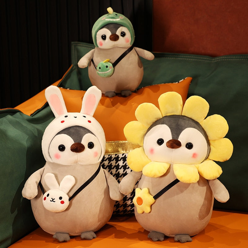 Kawaii Cosplay Penguin Plush Toy 25/35cm