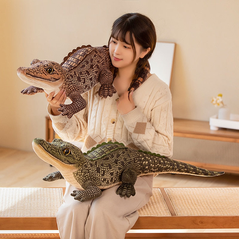 Crocodile Lifelike Plush Toys 100cm - 2 colours