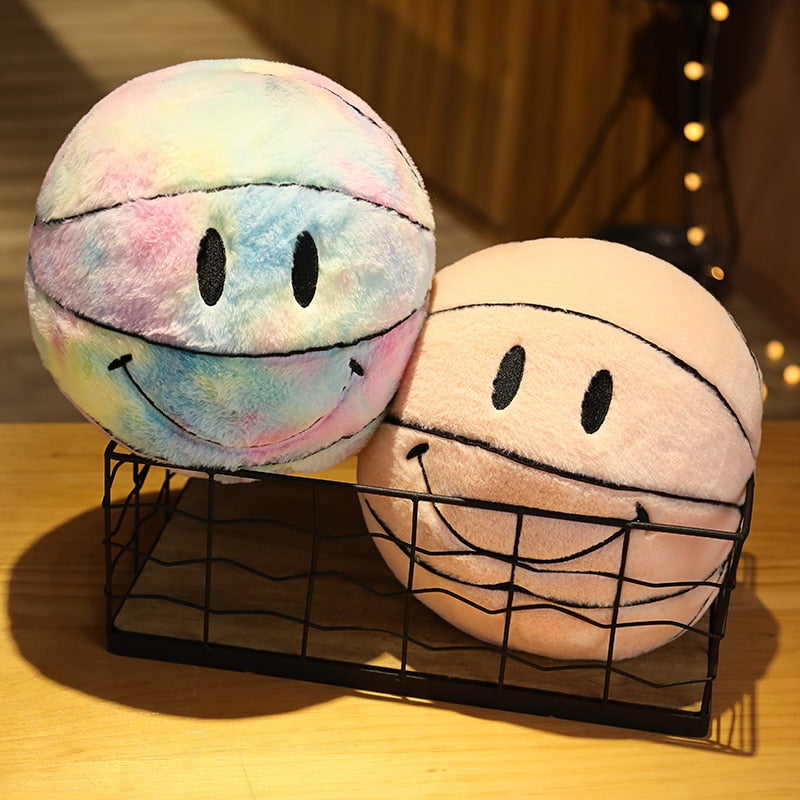 Smiley Basketball Plush Toy 30cm 