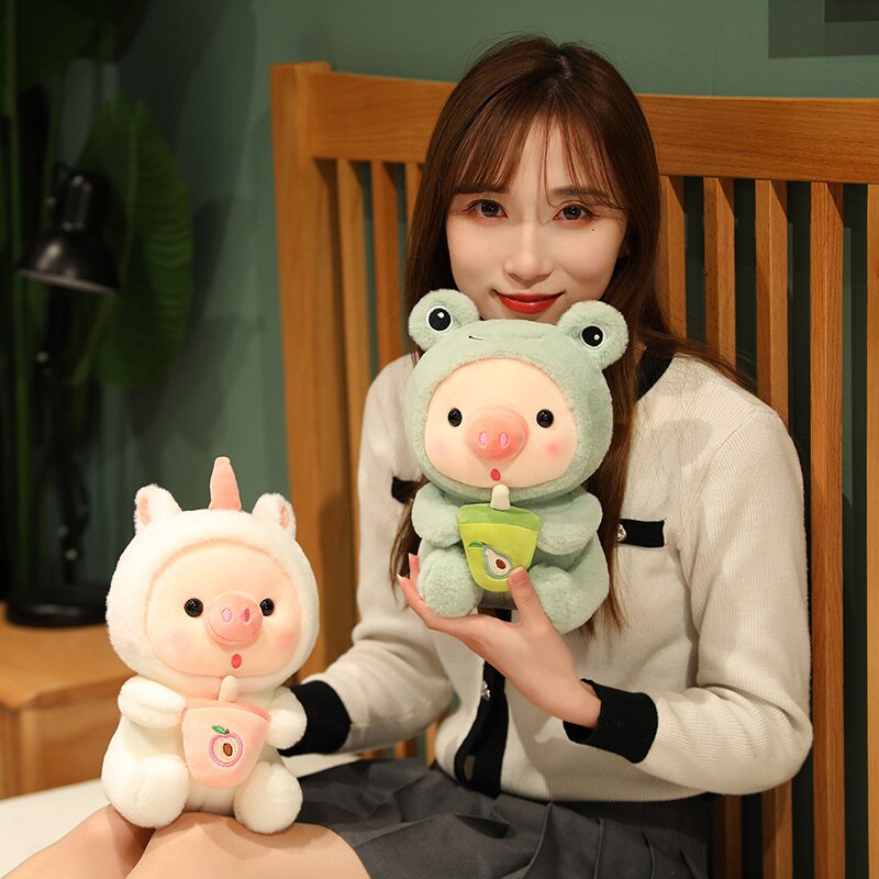 Kawaii Cosplay Pig Plush Toy 25/30cm