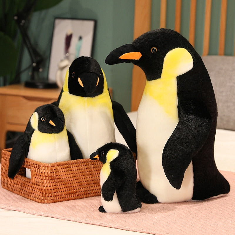 Penguin Lifelike Plush Toys 17cm/23cm/35cm/45cm