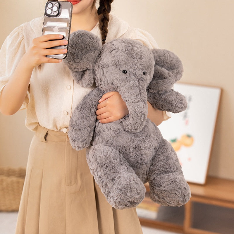 |152:201336174#30cm|152:201336175#40cm|152:201336176#50cmGrey Elephant Plush Toys 30/40/50cm