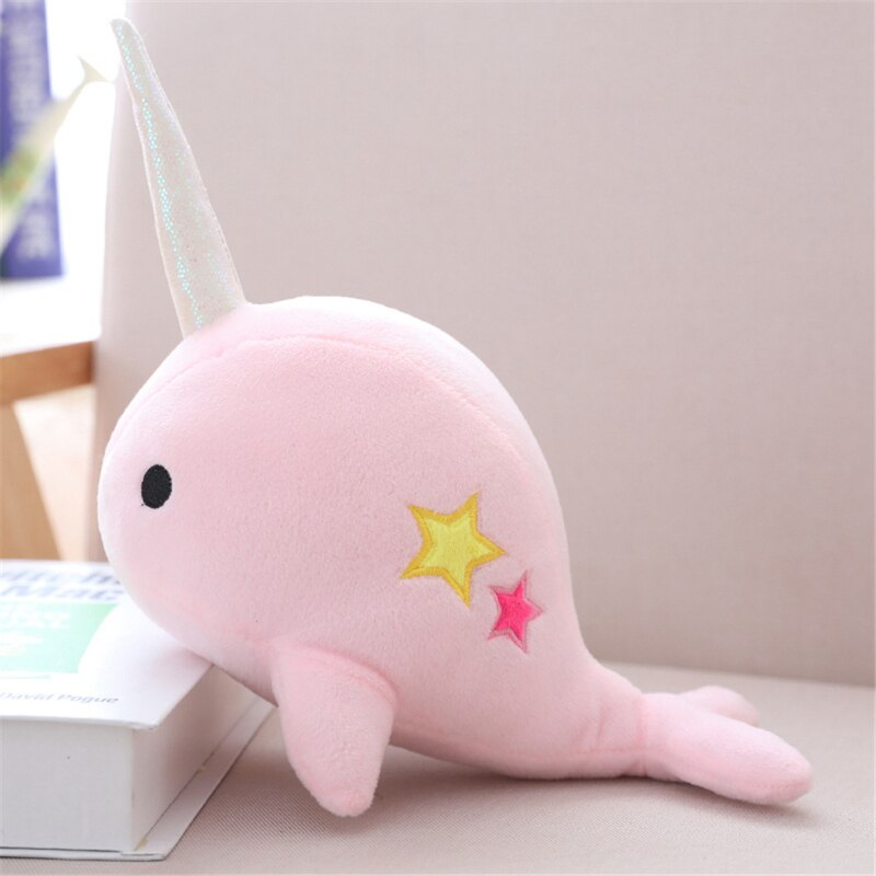 Narwhal (With Double Stars) Plush Toys 25cm/35cm