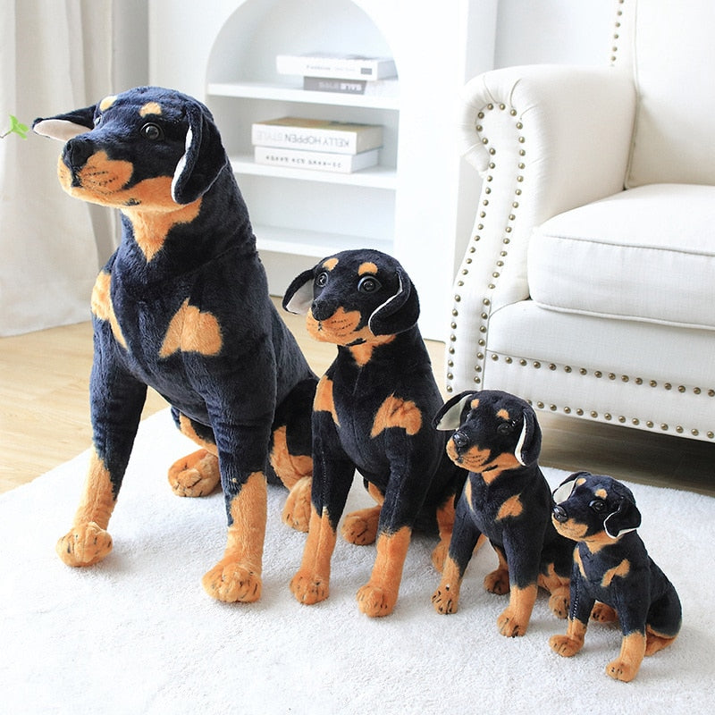 Dog (Doberman) Plush Toy 23-66cm