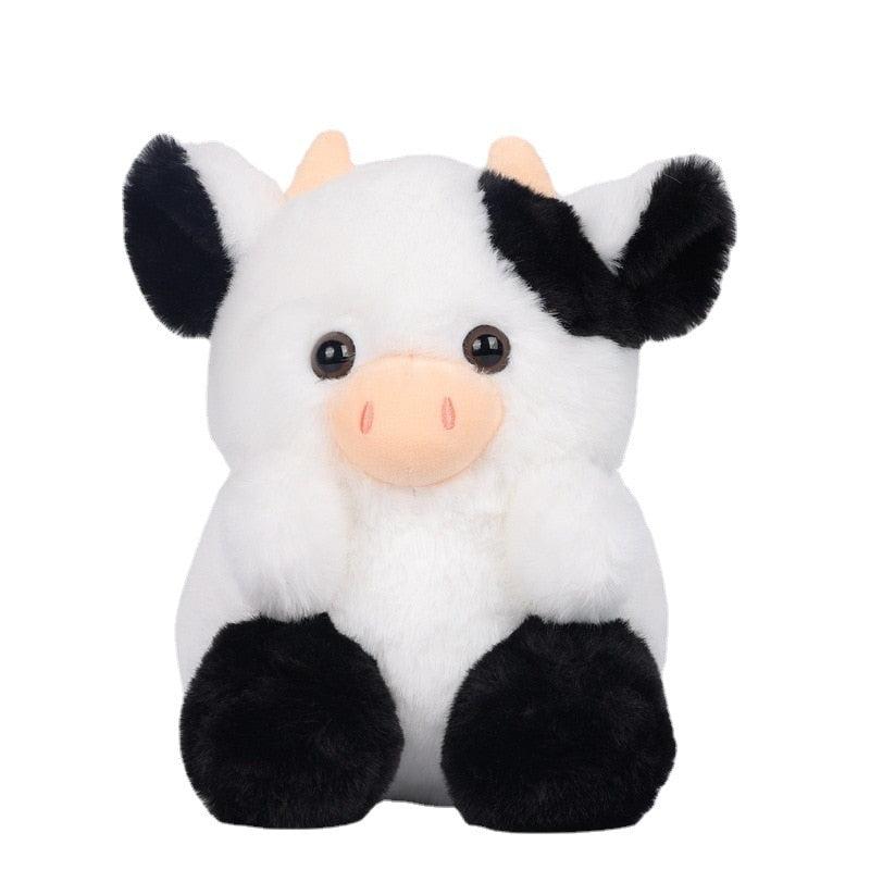 Cute Cow Plush Toys 20cm -Pink/Black/Purple/Blue/Yellow/Green