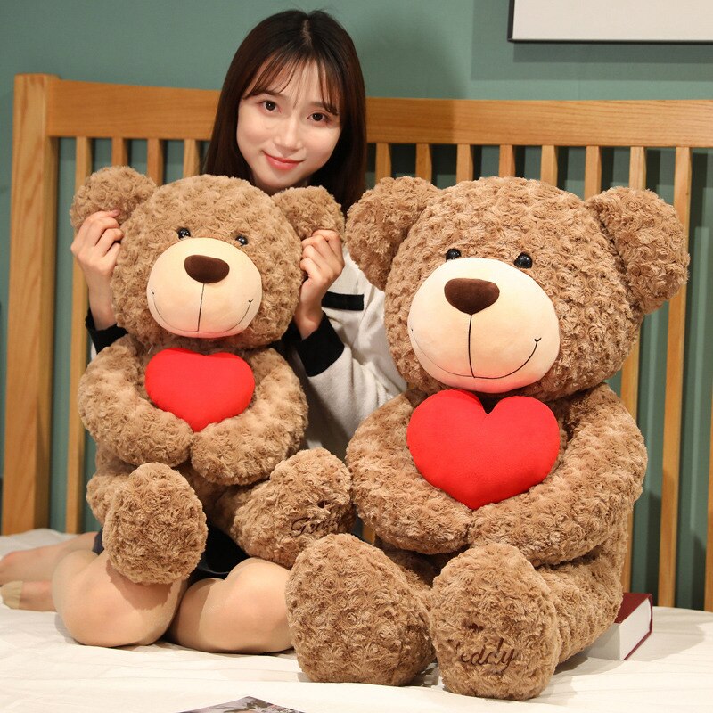 Teddy Bear Plush Toy (Holding Heart) 50/70/90cms