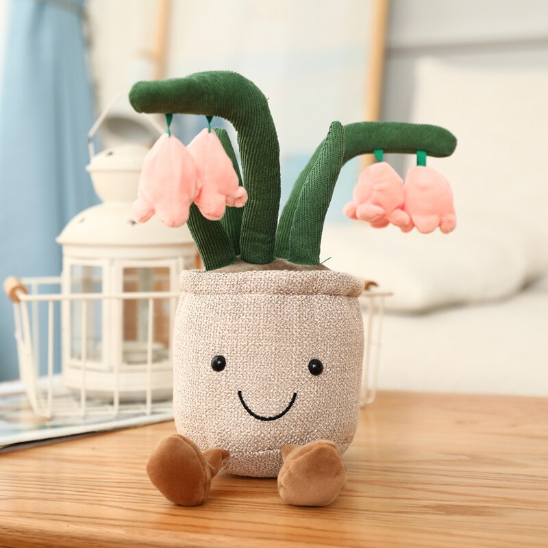 Potted Plants Series Plush Toys 25cm - Bluebell/Tulip/Flower/Succulent