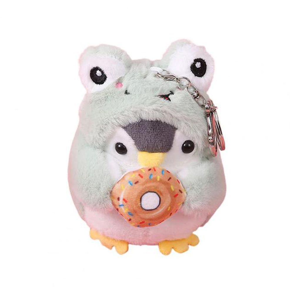 10cm Animal (Penguin, Hamster & Duck) Plush Keychain