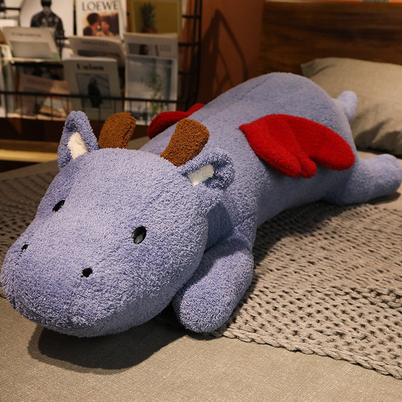 Animal (Fox/Shark/Rabbit/Bear/dragon) Pillow Plush Toy 100/120cm