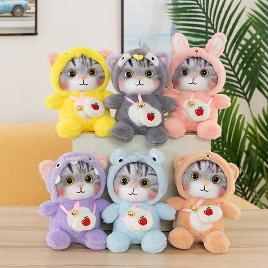 Cute Cat (Animal Dress Up) Plush Toys 25cm - 6 Styles