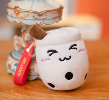 10cm Cute Bubble Tea Keychain