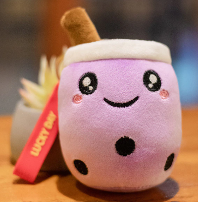 10cm Cute Bubble Tea Keychain