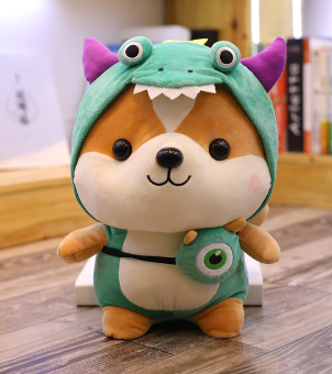 35/50cm Cute Shiba Inu Dog Plush Toy