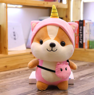 35/50cm Cute Shiba Inu Dog Plush Toy