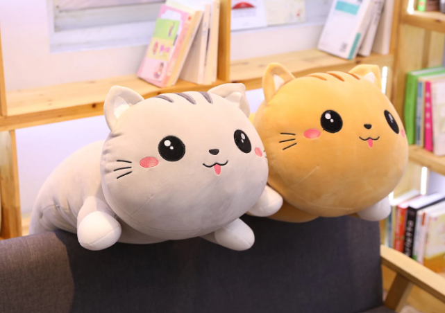 50/70/90/110/130cm Cute Soft Long Cat Pillow Plush Toys