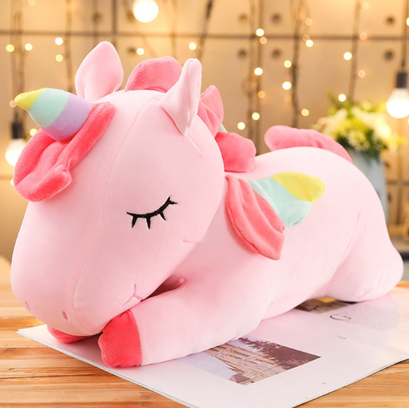 25-100cm Kawaii Giant Unicorn Plush Toys