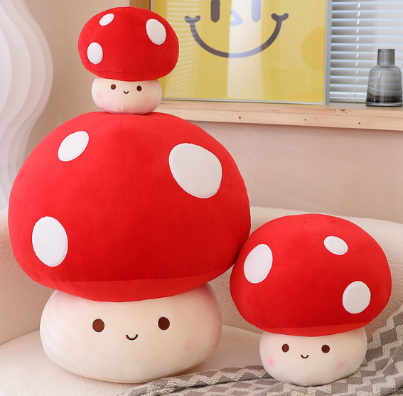 Mushroom Plush Toy 23/30/60CM