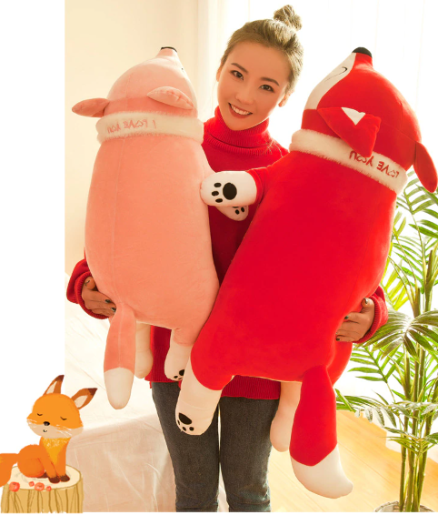 Kawaii Fox Plush Toy 35-90cm