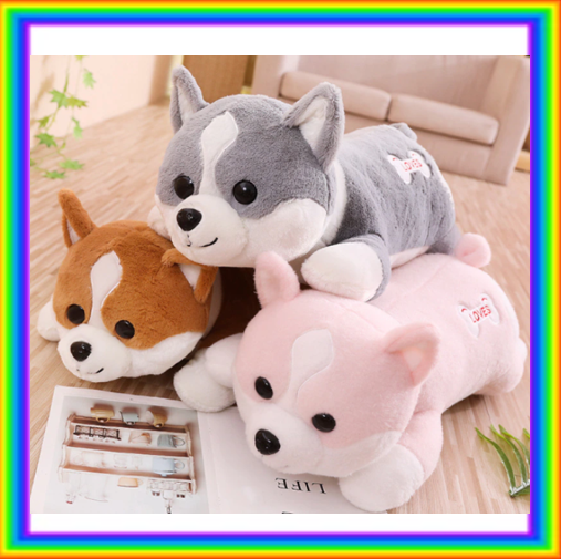 Cute Corgi Dog Plush Toy 60-100cm