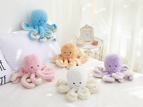 Octopus Plush Toy 18-80cm