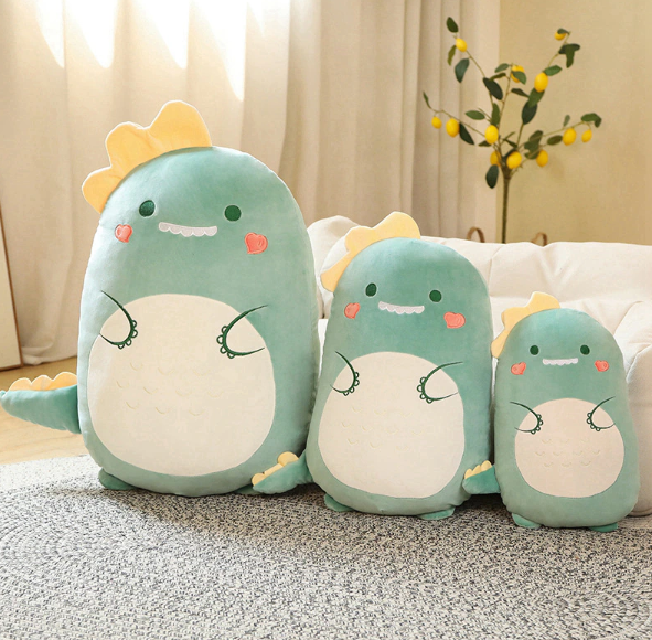 Animal (Chicken/Rabbit/Lion/Unicorn/Pig/Dinosaur/Dog) Chubby Pillow Plush Toy 45-80cm