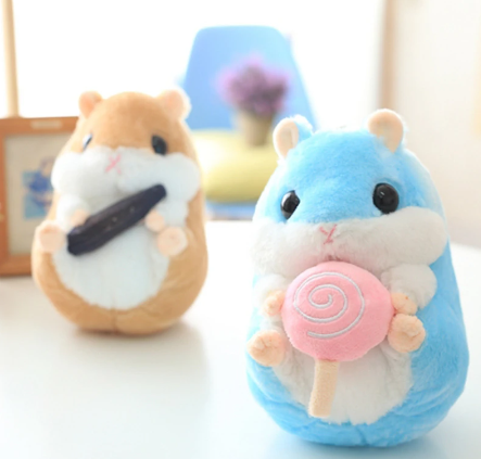 Hamster With Snack Plush Toys 