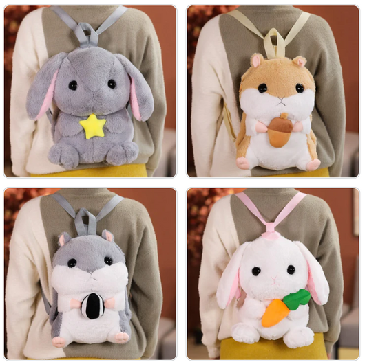 Hamster/Rabbit (Hand Warmer) Plush Bag 38cm