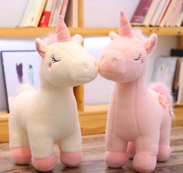 Unicorn (With Rainbow Tail) Plush Toys 35/50/65cm 