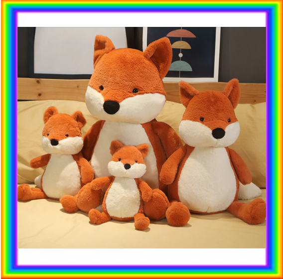 Fox Plush Toys 35-90cm