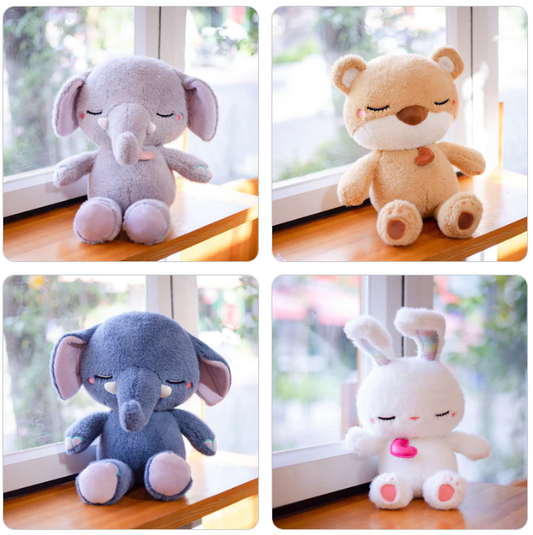 Animal (Bear/Rabbit/Elephant) Plush Toys 28/45cm